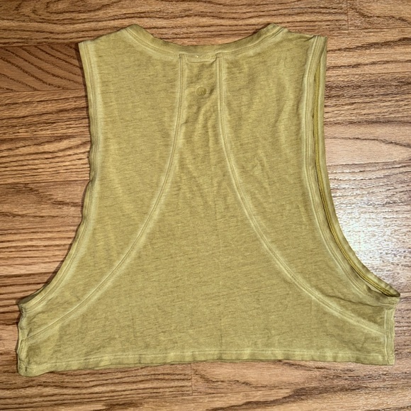 Lululemon Muscle Love Crop Tank *Fade Washed Grape Leaf NO SIZE Workout Top Gym - Picture 2 of 5